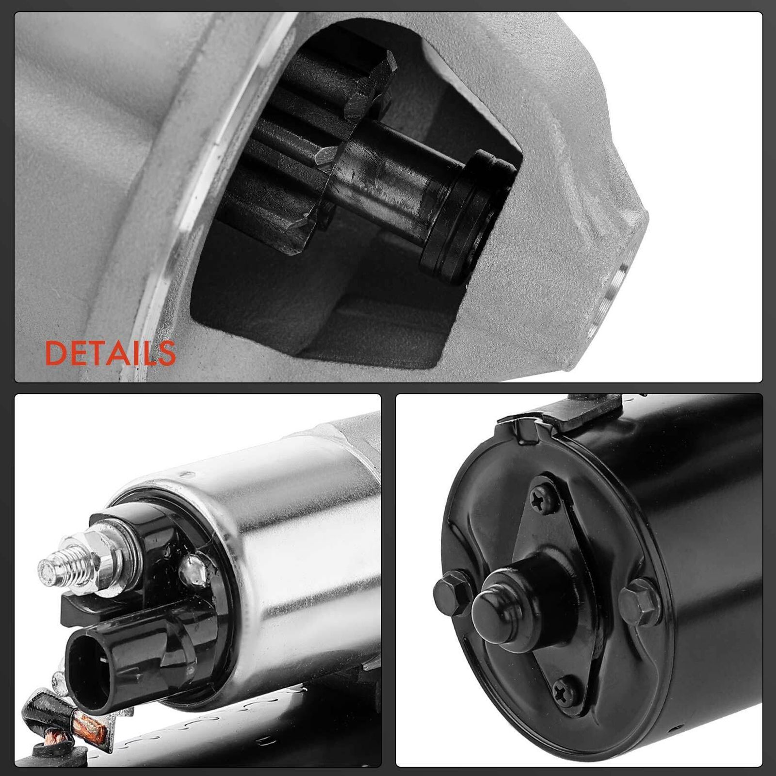 Starter Motor For 1998-1999 Dodge Neon High Line Coupe 1.1kW 12 Volt CW 8 Teeth
