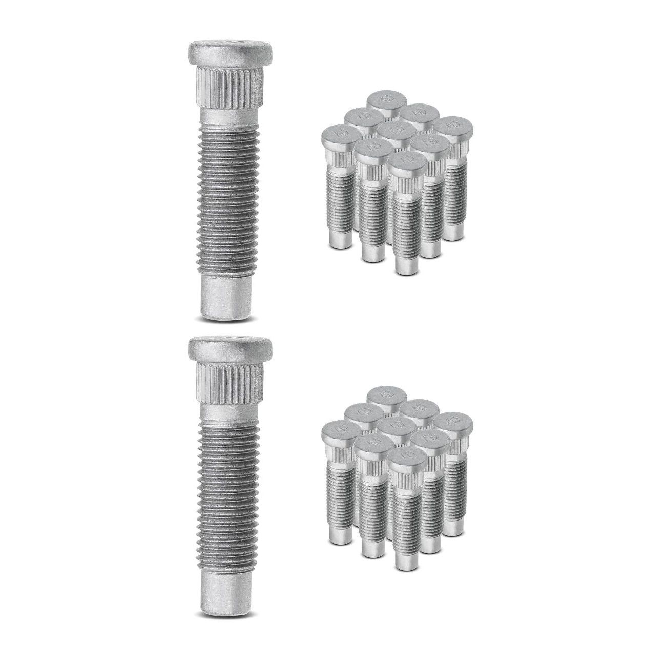 2 Sets Of - M12-1.5 Wheel Lug Stud For Chevy Malibu Corvette Impala Buick Cadillac