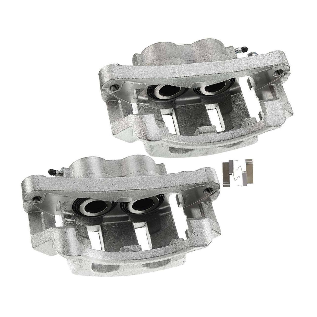 2x Front Brake Calipers For 99-04 Ford F-250 F-350 Super Duty Excursion