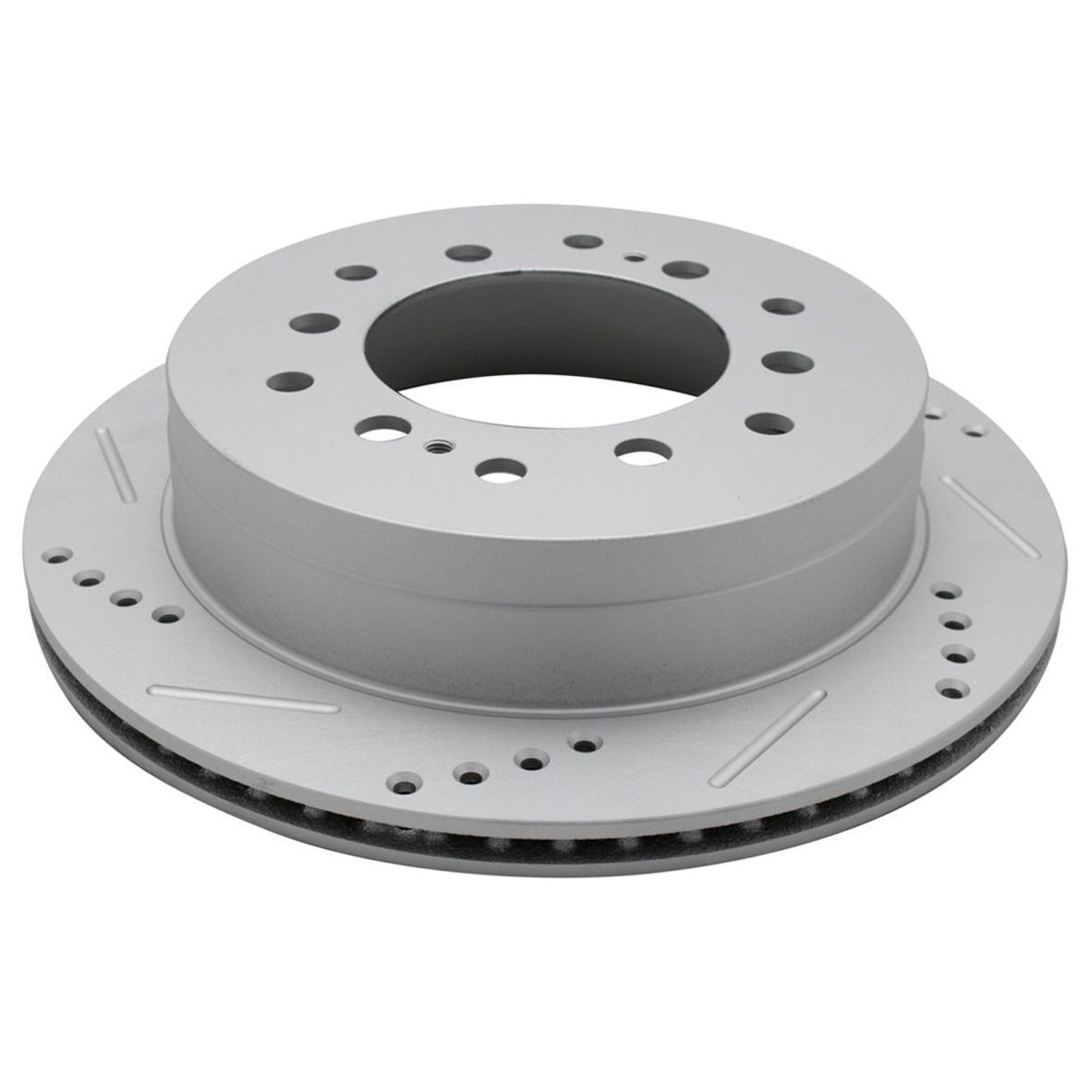 Disc Brake Rotor Drilled & Slotted Rear G-Coated