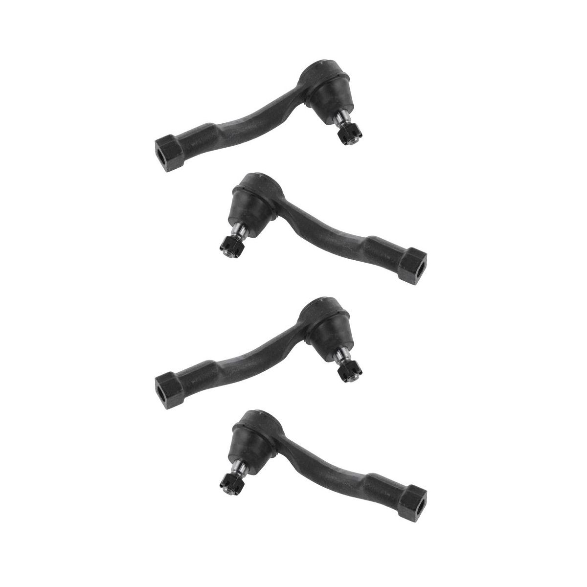 4 PCS - Tie Rod End Front Outer LH RH Kit Set For 03-09 Sorento Sport Utility