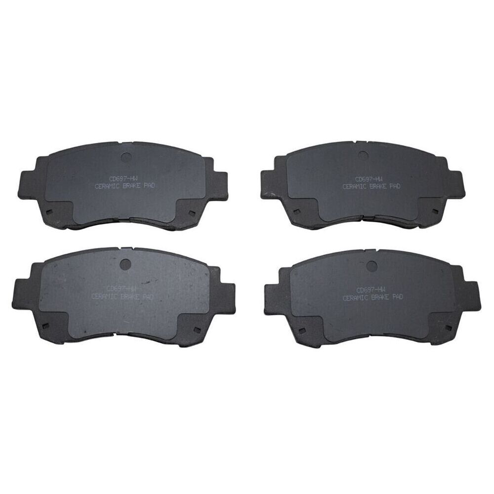 For 1990-1992 LS400 Base Front Posi Ceramic Disc Brake Left & Right Pad Set