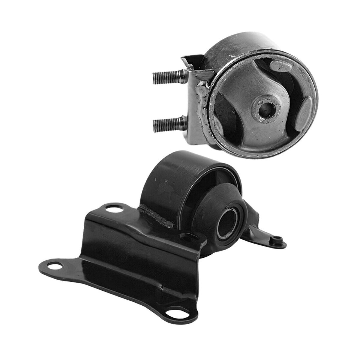 Front Engine Mount & Left Trans Mount 2pcs Set Fits 323