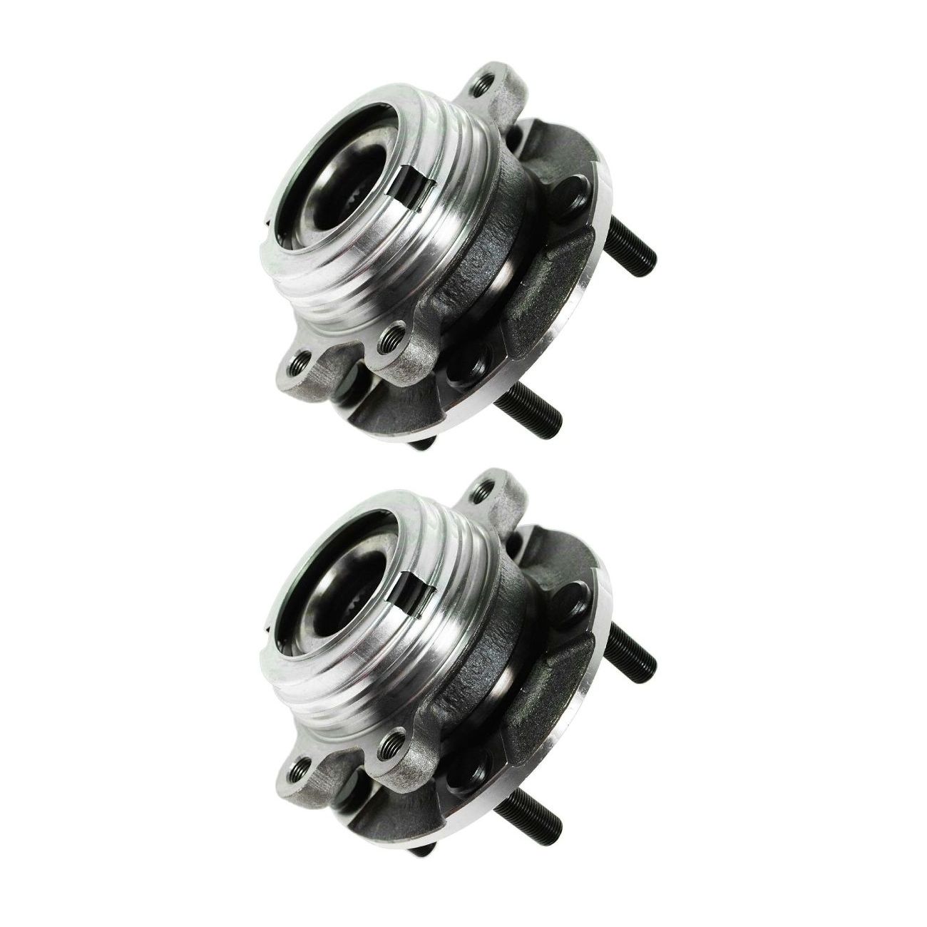 2 Sets Of - Front Wheel Hub & Bearing For 2007 Altima Base 2007 Altima SL 2007 Altima