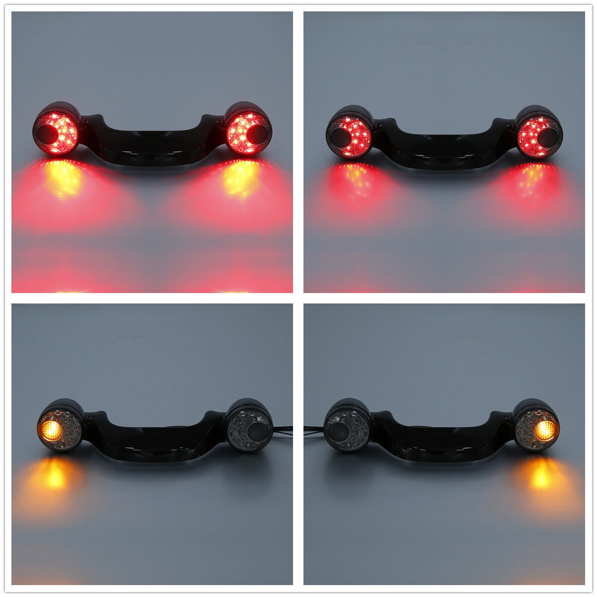 Rear LED Turn Signal Brake Light Bar Fit For Harley-Davidson Harley Touring