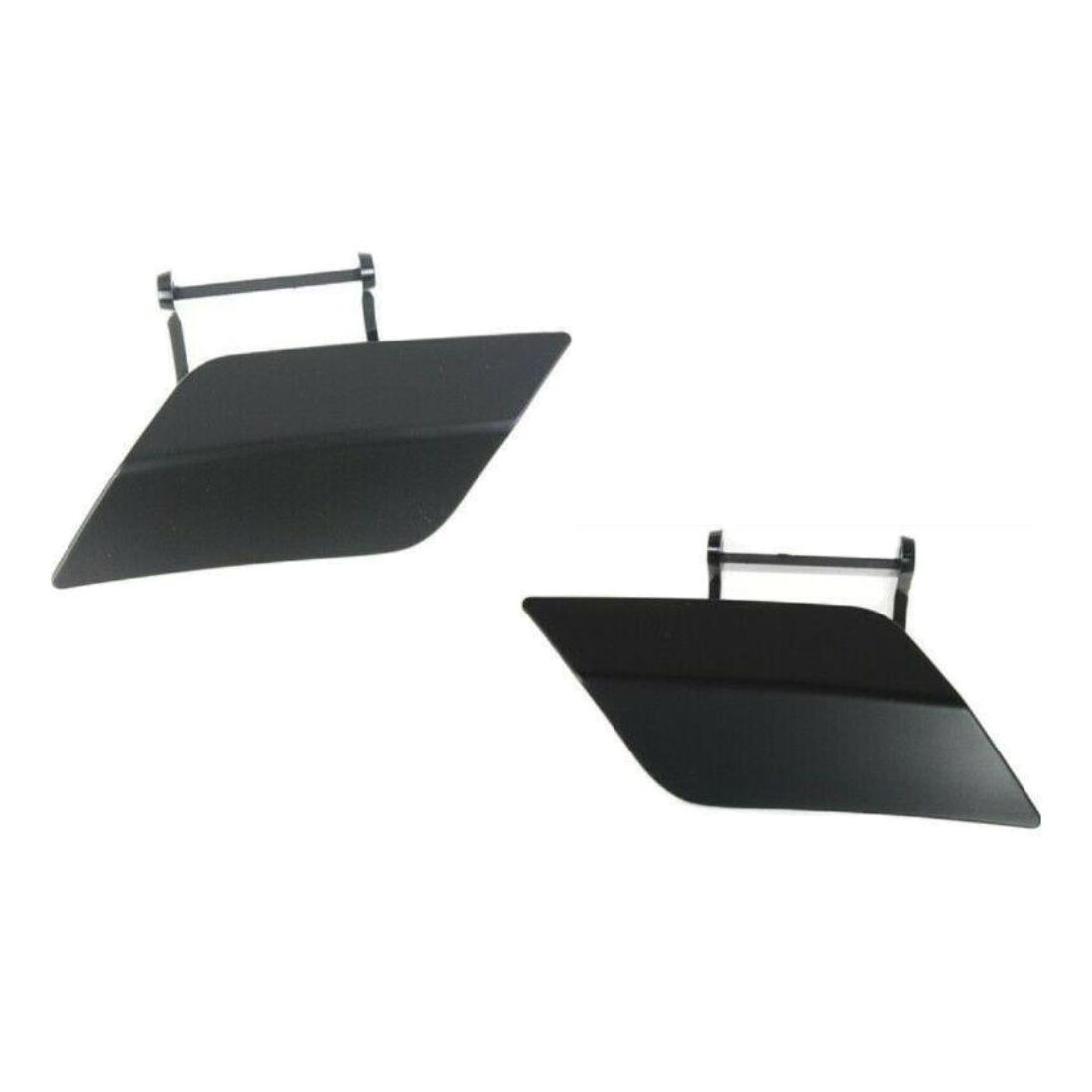 Head Light Headlight Washer Covers Headlamp Driving Lamp Pair For Benz C-Class