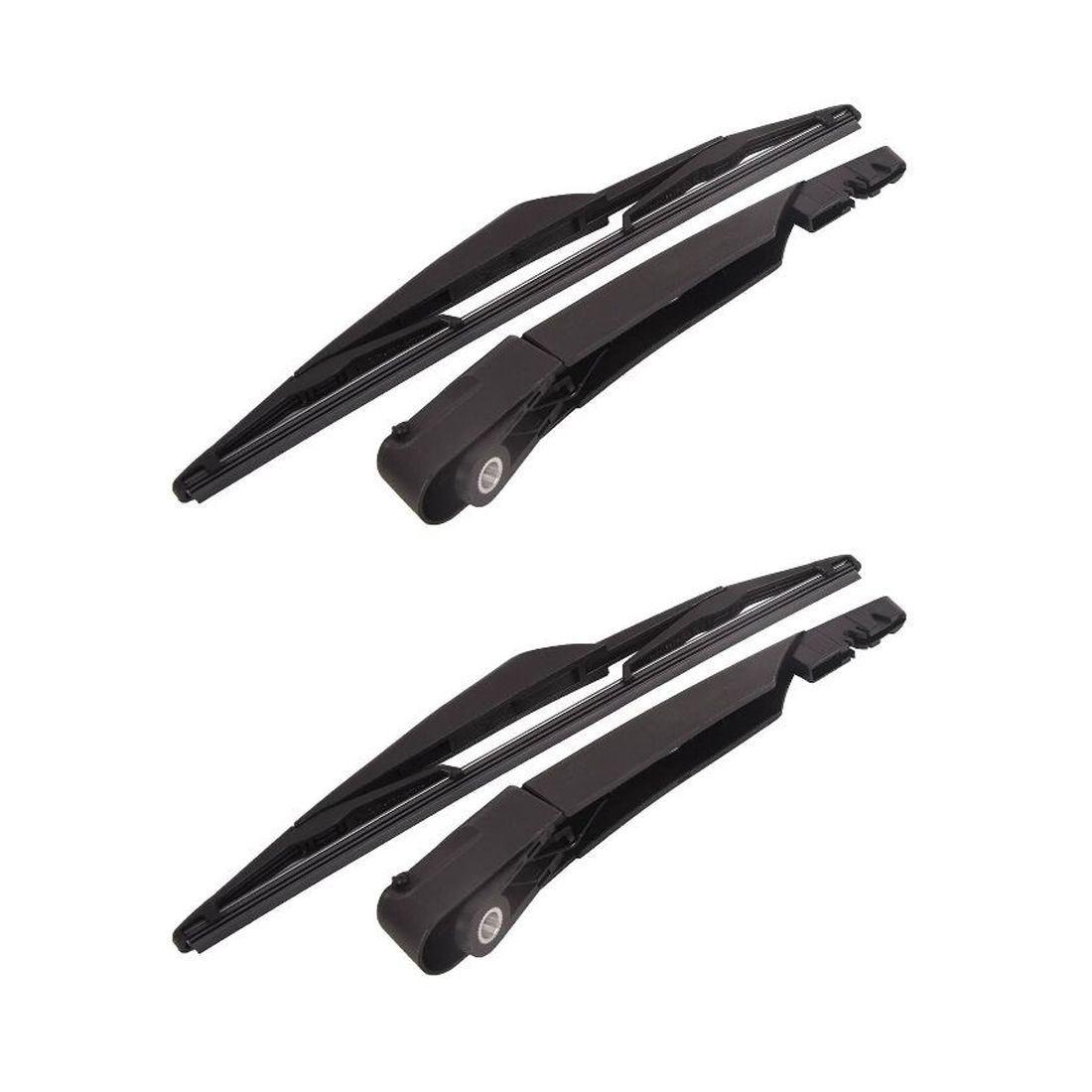 2 Sets Of - 61627079943 For 2002-2006 Mini Cooper L4 1.6L Rear Wiper Arm & Blade Kit