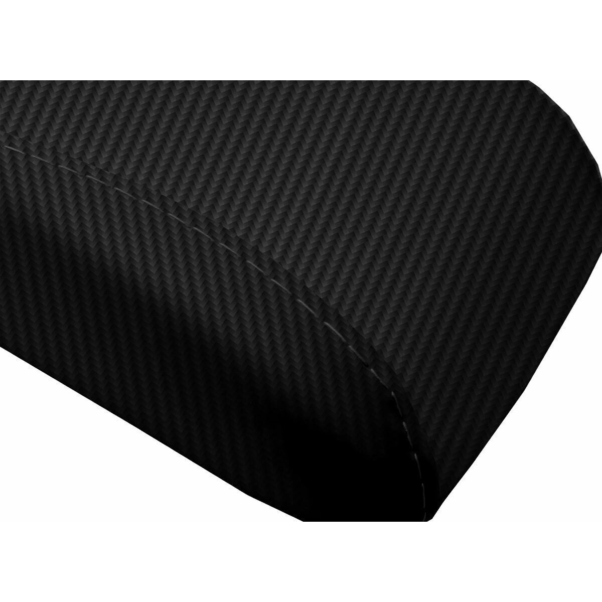 Console Lid Armrest Cover Carbon Fiber For 2013-2018 Toyota Avalon Sedan Black