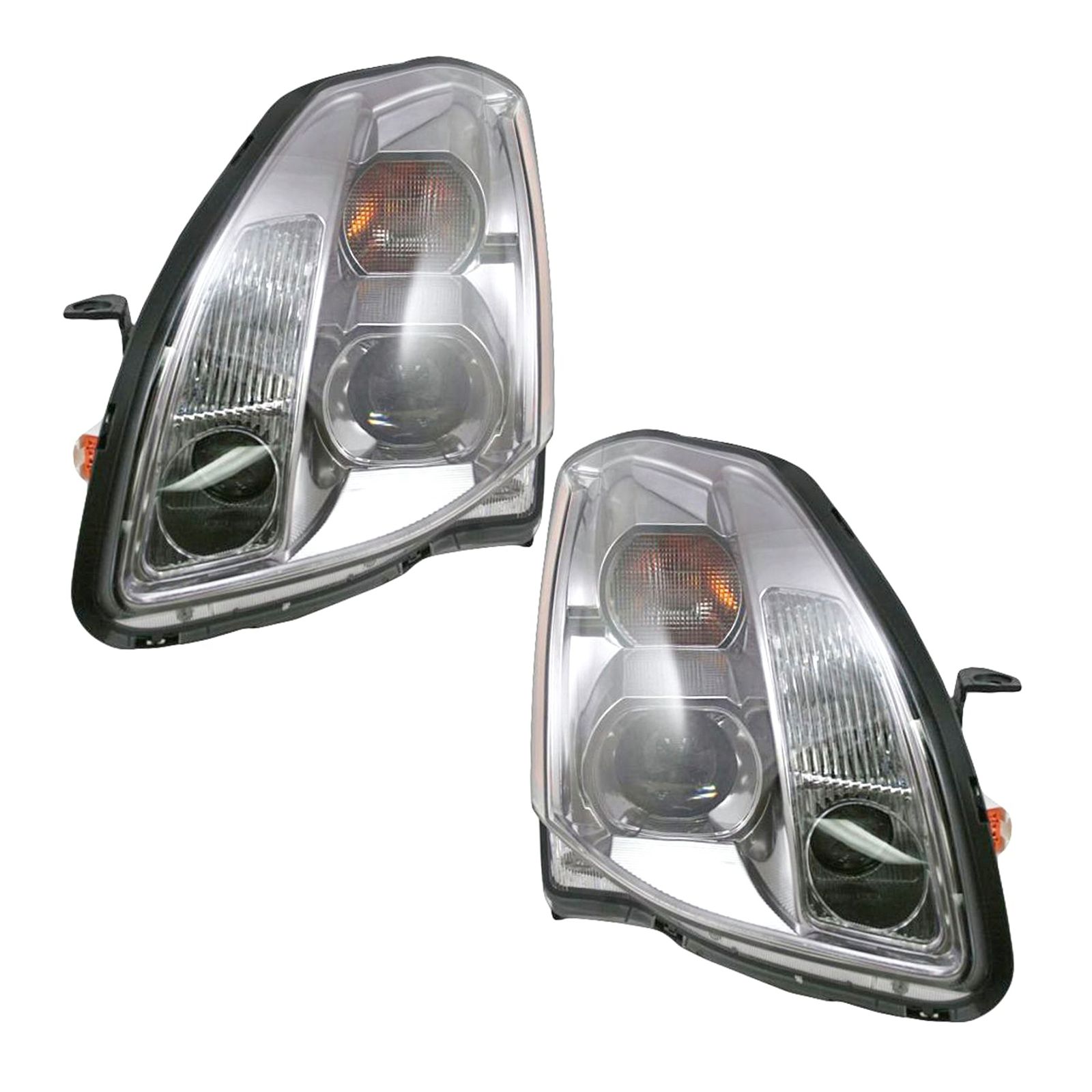 For Nissan 2004-2006 Maxima Sedan Halogen Headlights Headlamps Left & Right Set