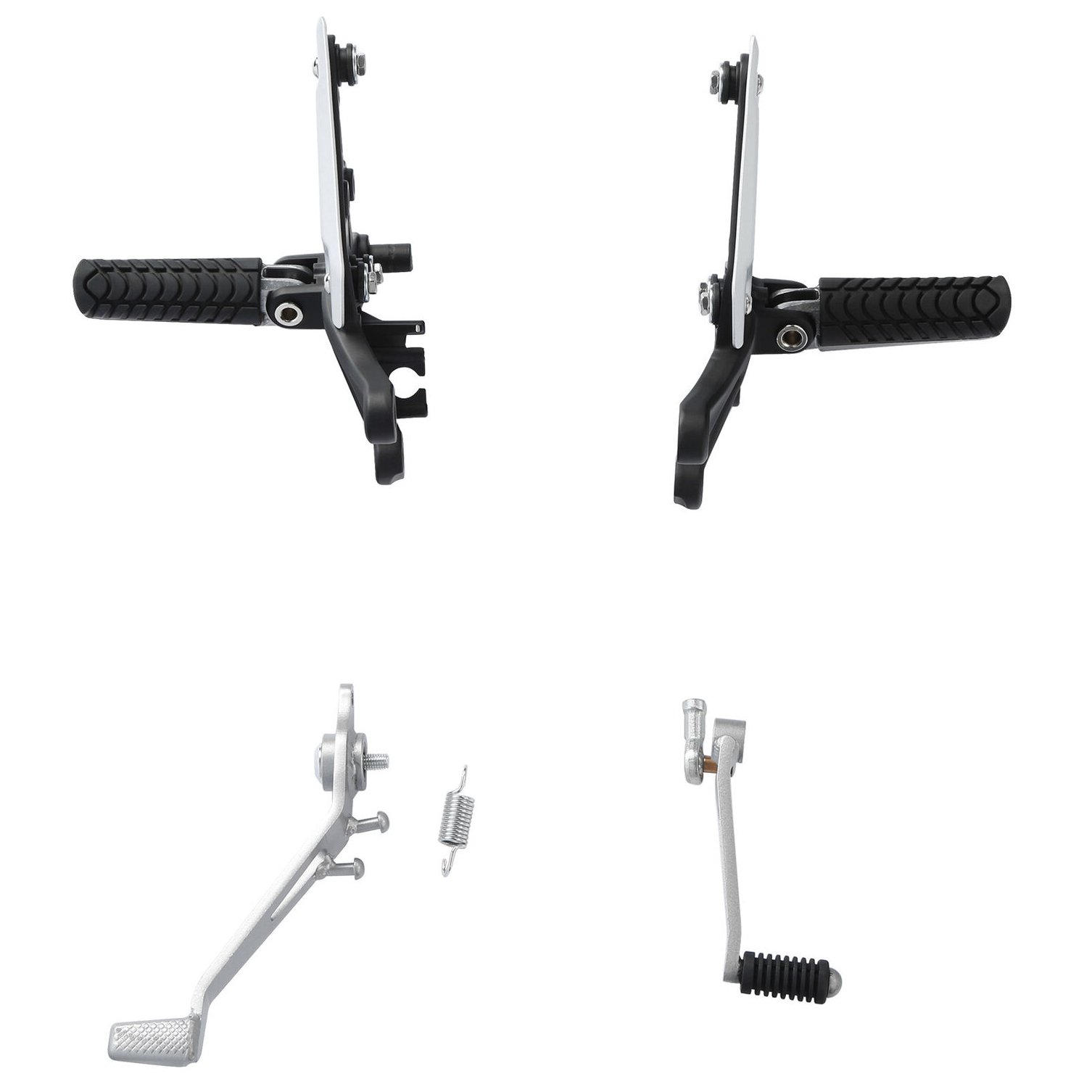 Front Rider Driver Footpeg Peg Bracket Fit For Z900 Kawasaki Z900 17-20 18 19