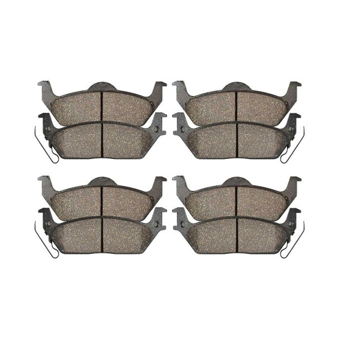 2 Sets Of - For 2004-2010 2011 Ford F-150 2006-2008 Lincoln Mark LT Rear Ceramic
