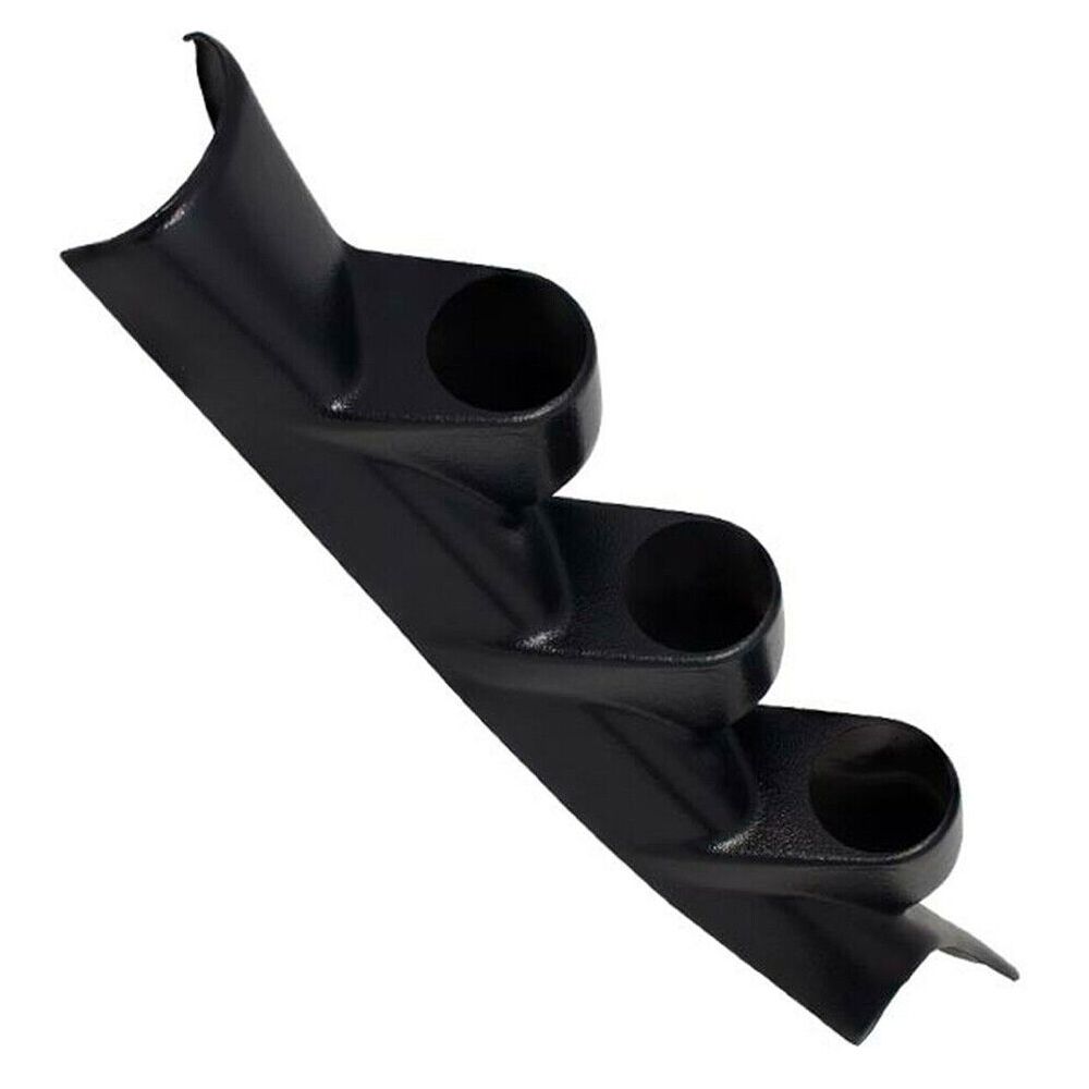 Black Triple Gauge 52mm Pillar For 2013-2020 Subaru BRZ Coupe