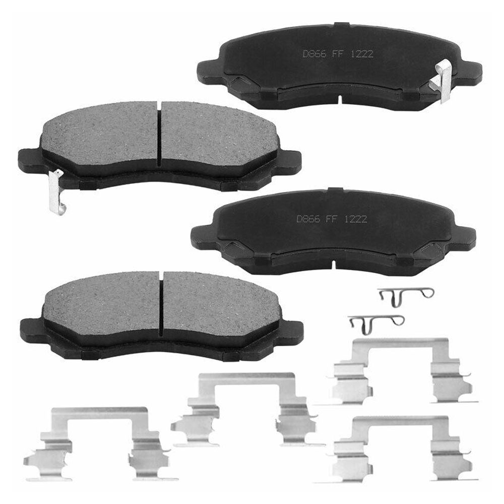 2 Sets Of - Front Brake Pads For Dodge Avenger Caliber Chrysler 200 Sebring Jeep