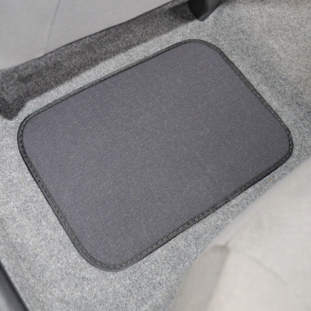 Auto Floor Mats For 95-17 A6 Car Carpet W/Heelpad Medium Gray Set Front & Rear