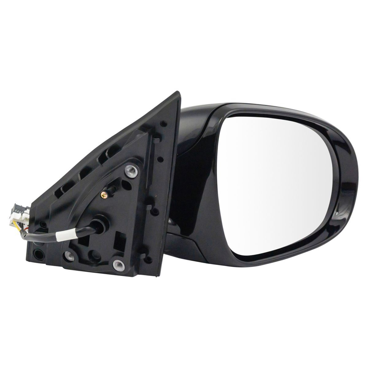 Mirror Power Heated Signal Smooth Black Passenger Side Right For Sorento