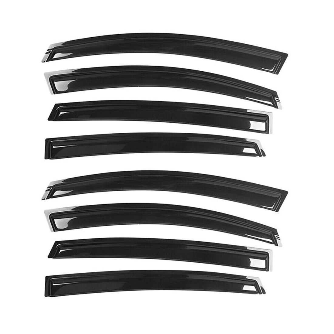 2 Sets Of - Fits 13-17 Subaru XV Crosstrek & 12-16 Impreza Hatchback Acrylic Window
