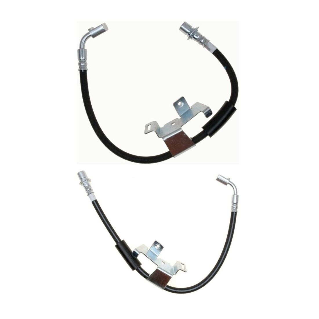 2pcs Front Left And Right Side Brake Line For Cadillac Chevrolet GMC