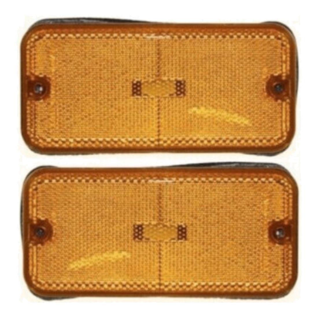 Side Markers Set Of 2 Front Driver & Passenger For Chevrolet GMC Pair