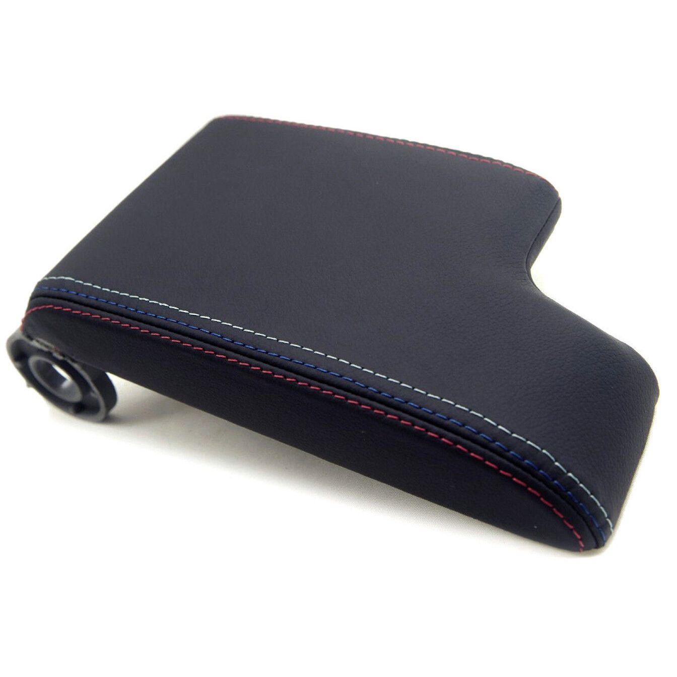 Center Console Armrest Leather Synthetic Cover For BMW E46 99-04 M Type