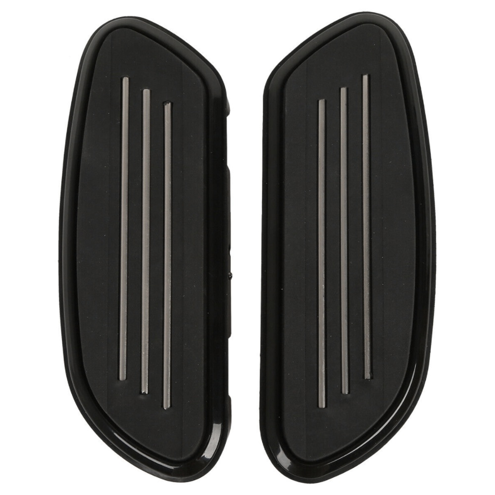 2 Sets Of - Passenger Floorboards Footboard For 1993-2022 Harley-Davidson Pegr