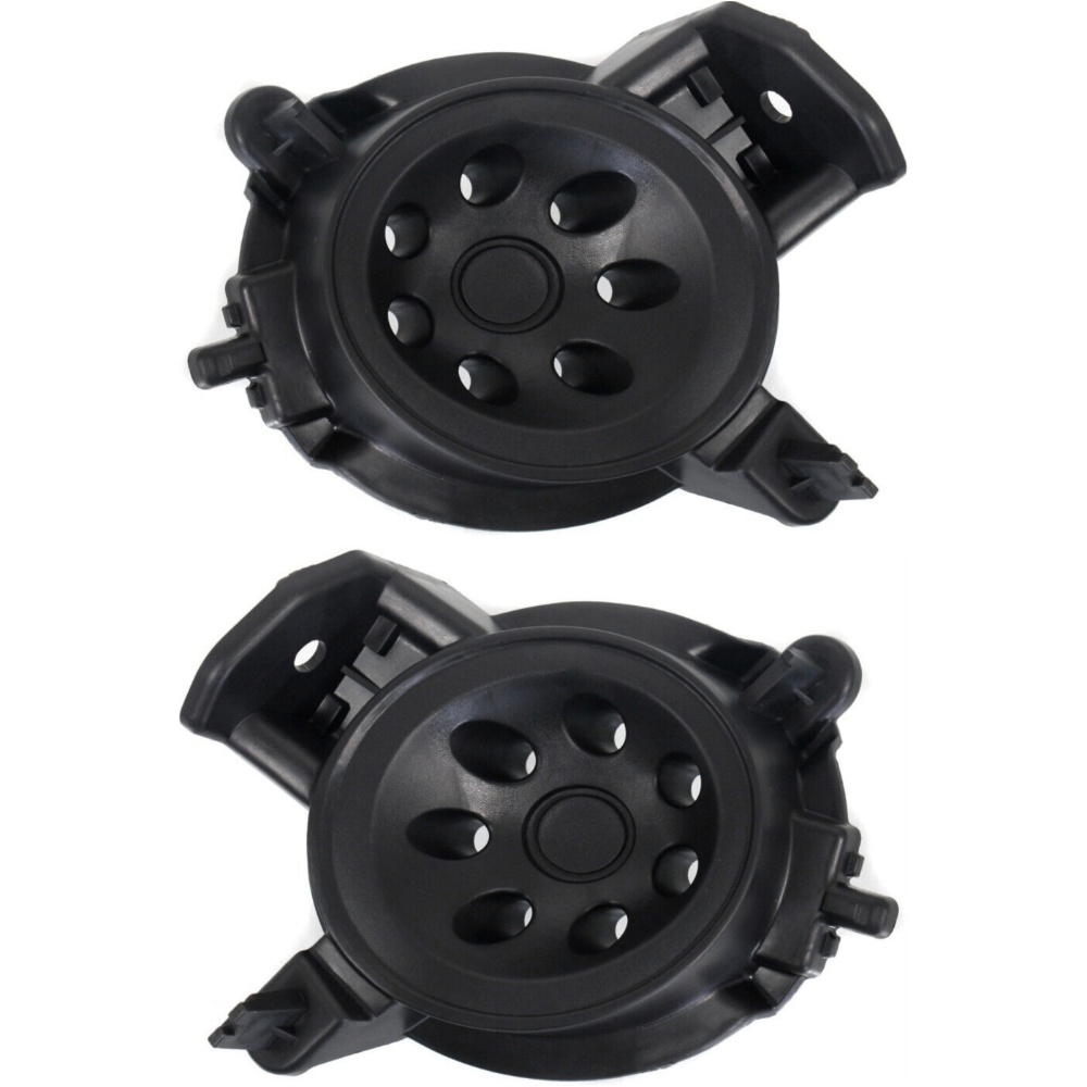 Fog Light Trim Set For Nissan 2008-2010 Rogue Left & Right Primed Plastic 2Pc