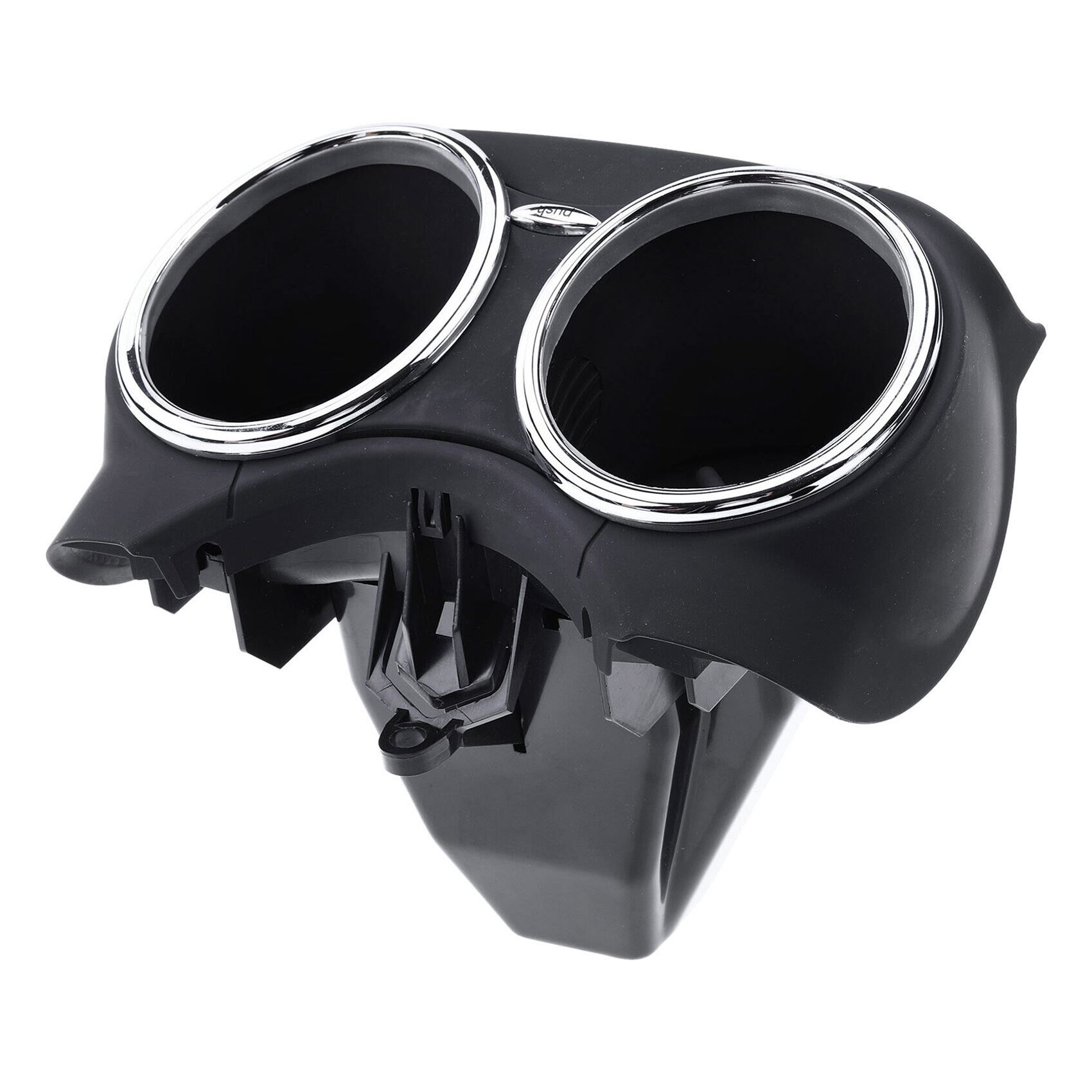 1x Front Dual Cup Holder For 06-11 Mercedes-Benz CLS500 Base Sedan W219 Black