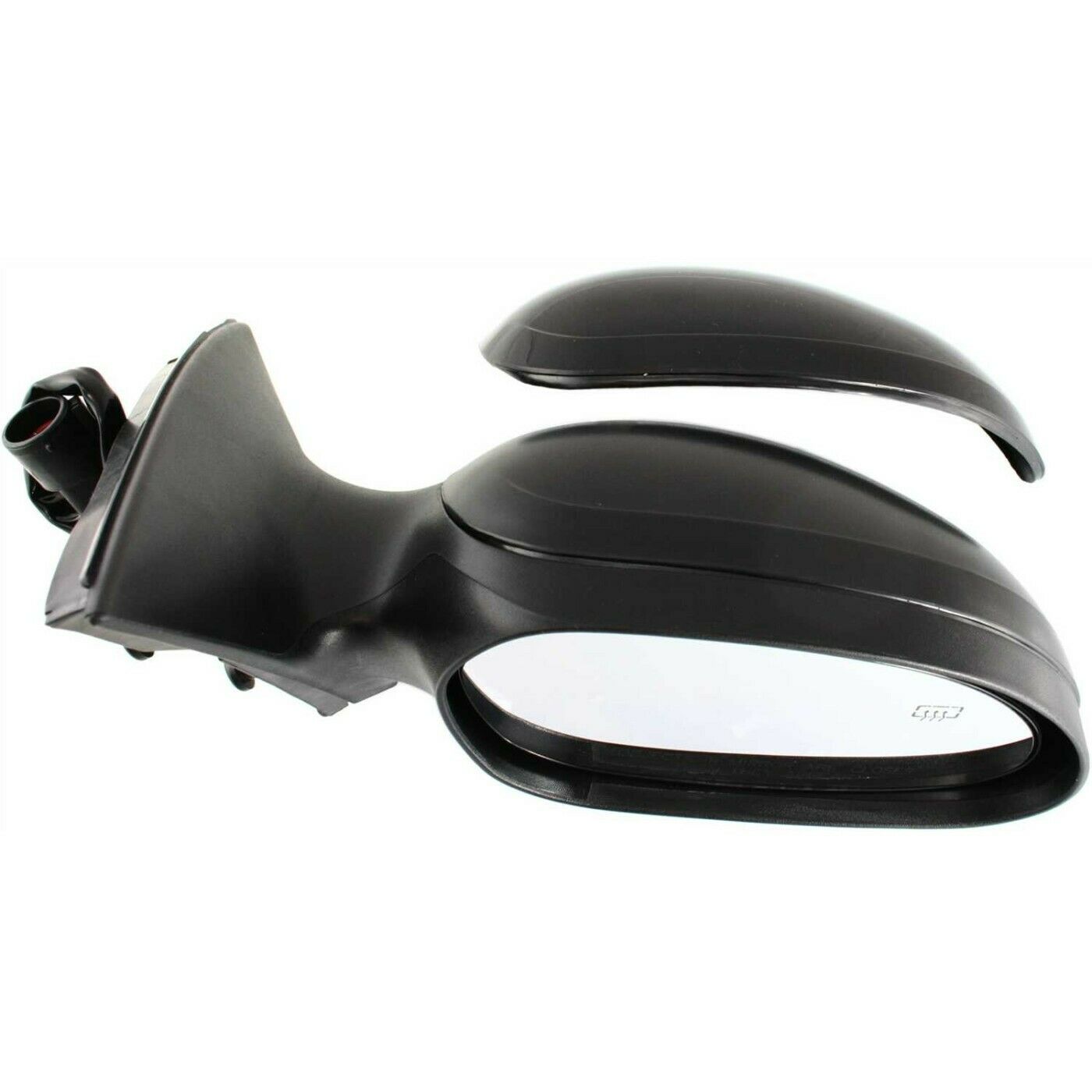 Power Mirror Set Of 2 For 00-07 Taurus 00-05 Sable Left And Right Heated Black