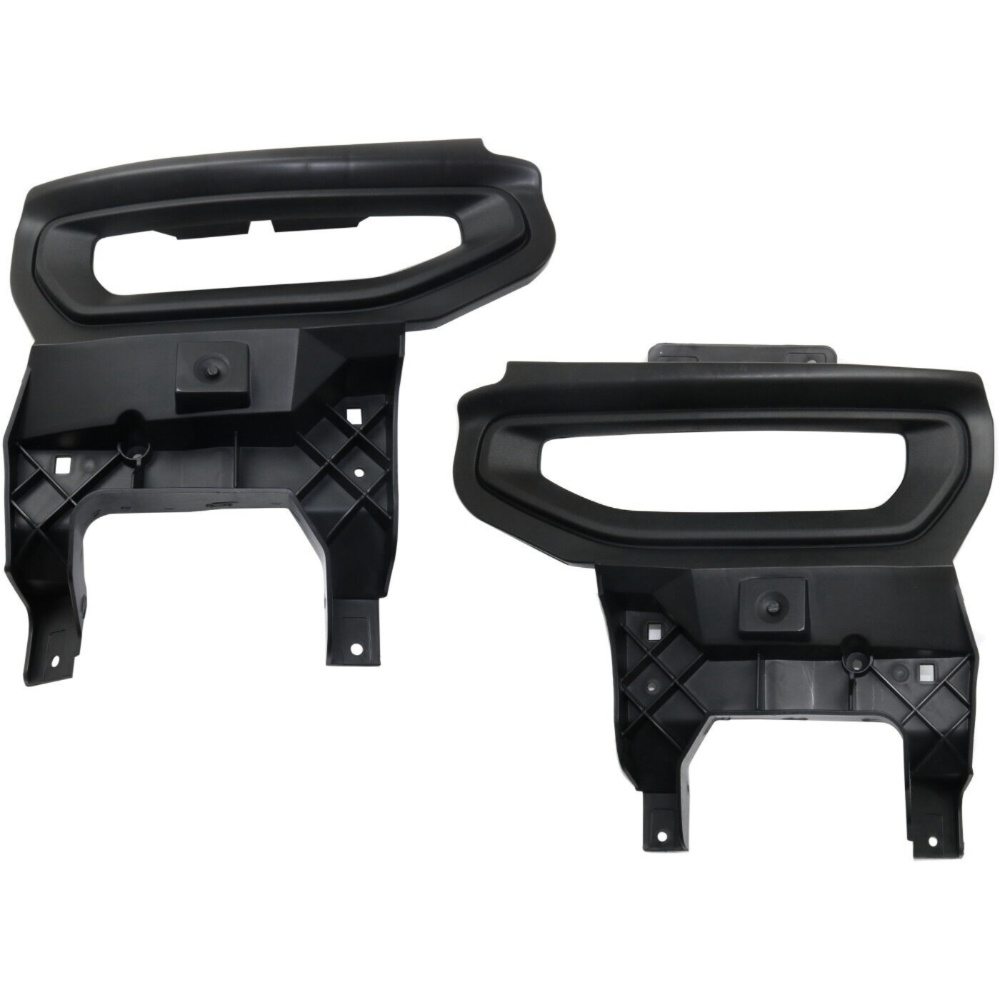 Fog Light Trims Driving Lamp Set Of 2 Front Driver & Passenger Side For GMC Pair