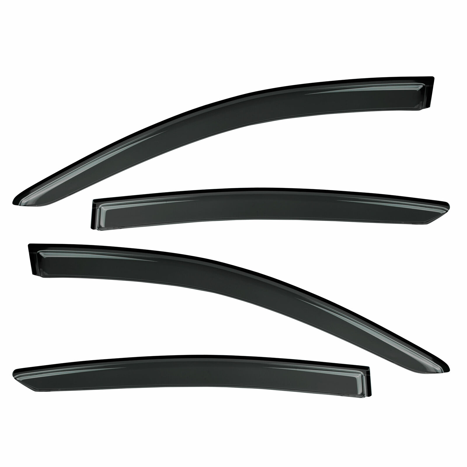2 Sets Of - Out Channel Style Sun Rain Window Visors Visor For 94369