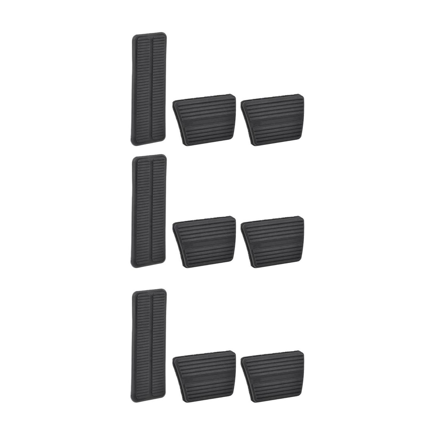 3 Sets Of - Complete Pedal Pad Kit 1967-68 Firebird/Camaro 1968-77 Chevelle/Monte