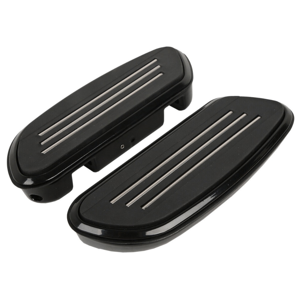 2 Sets Of - Passenger Floorboards Footboard For 1993-2022 Harley-Davidson Pegr