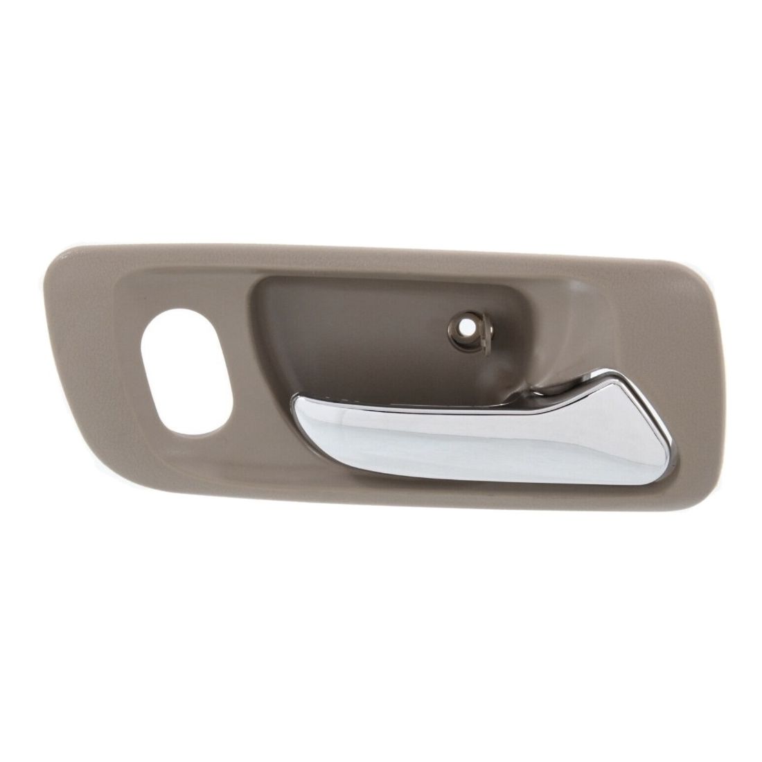 Door Handle For Accord Odyssey Front Right Beige W/Chrome Lever/Lock Hole