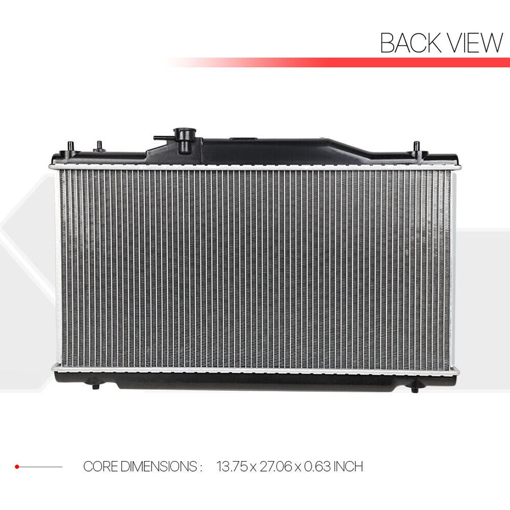 Fits 2002-2006 Acura RSX 2.0 4Cyl Aluminum Factory Replacement Radiator -2412