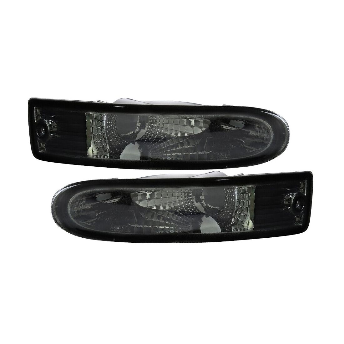 Smoke Bumper Lights Front Turn Signal Lamps