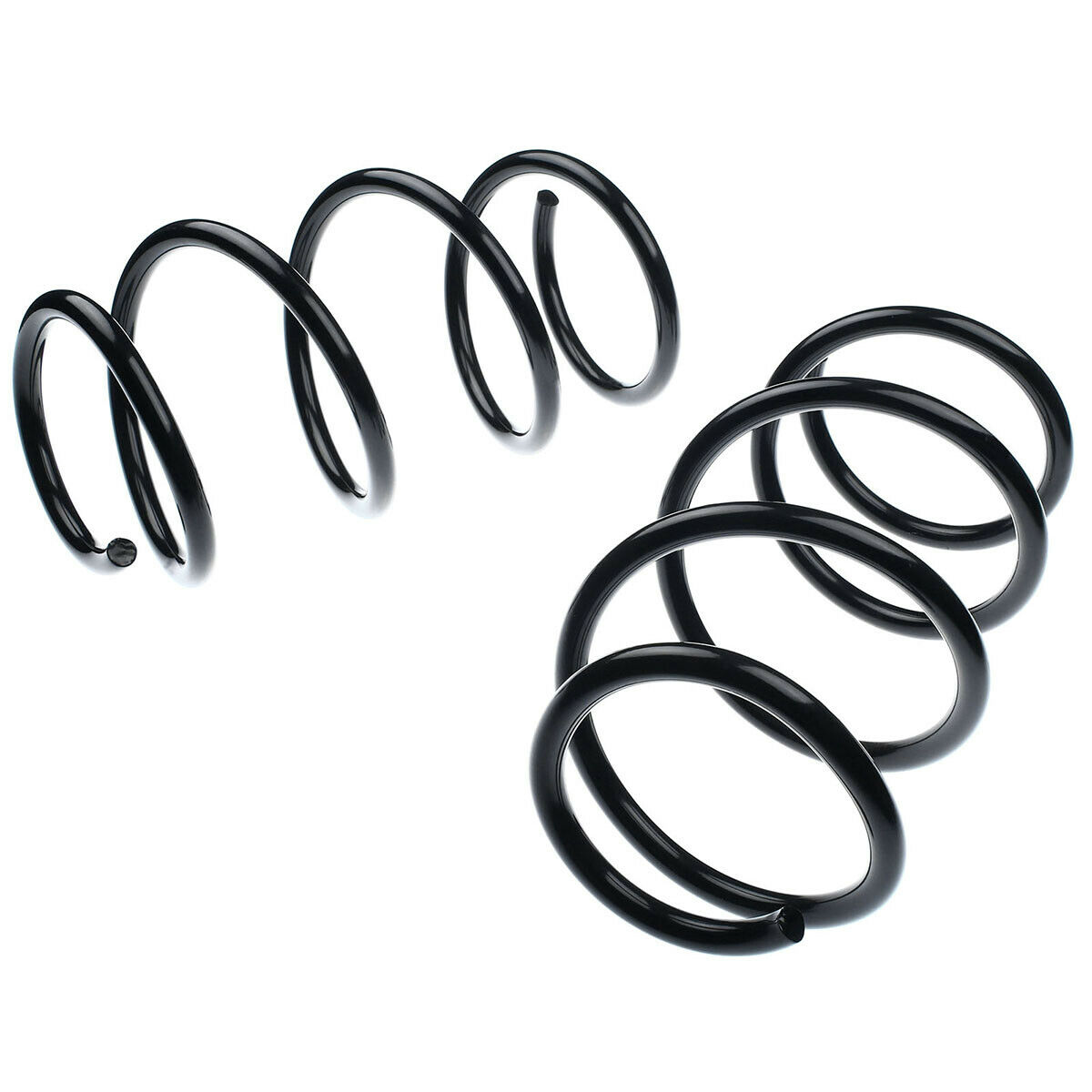 2x Front Left LH & Right Coil Springs For 08-09 535i 04-06 545i 06-10 550i E60