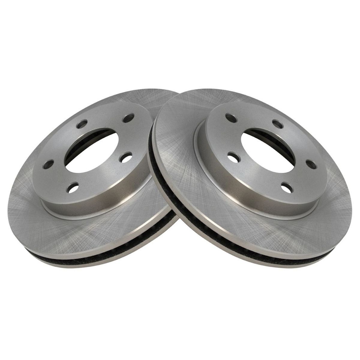 Front Metallic Brake Pad & Rotor Kit W/Fluids For Buick Chevy Olds Pontiac