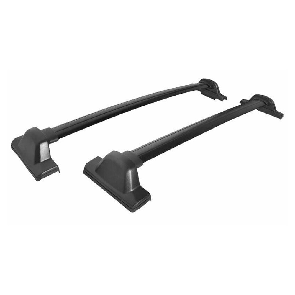 For Honda 07-11 Honda CRV CR-V OE Style Black Top Roof Rack Cross Bar In Pair