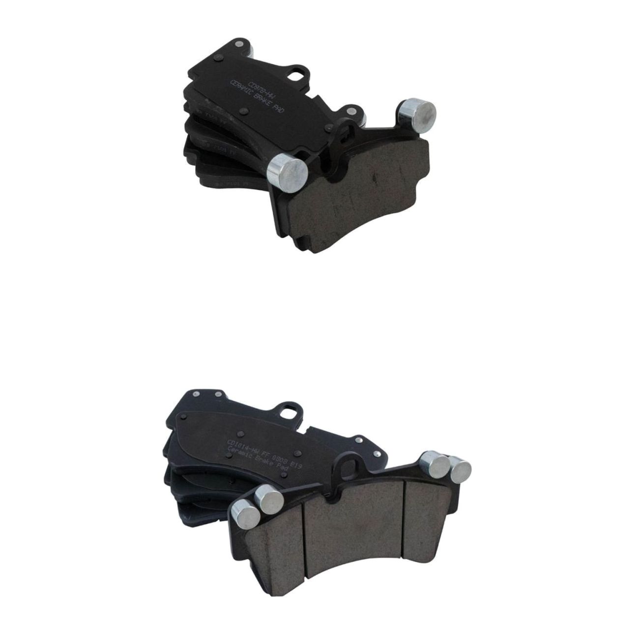 Front & Rear Ceramic Disc Brake Pad Kit For 2011-2015 Audi Q7 Premium Plus SUV