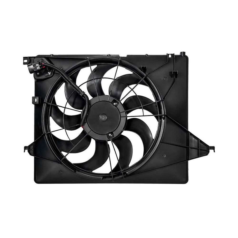 Cooling Fan Santa For Hyundai 10-12 Santa Fe Kia 11-13 Sorento 2.4L 3.5L Pns