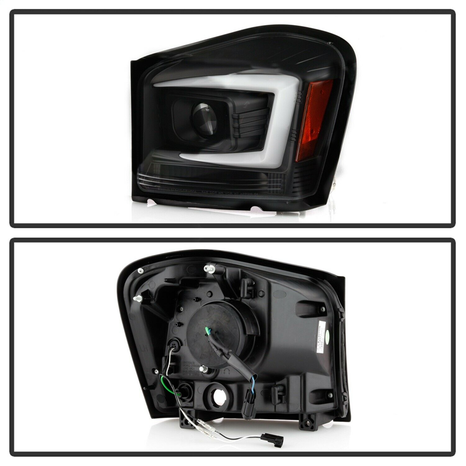 Spyder Auto Projector Headlights For Dodge 2004-2006 Durango Sport Utility