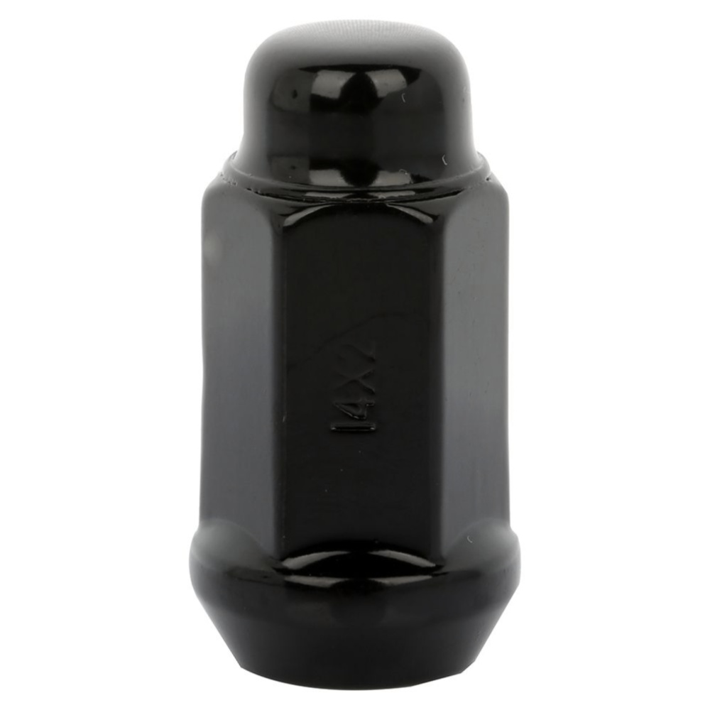 (24) M14x2 Black Bulge Acorn Lug Nuts 1.72'' Tall Fits Ford F-150 Expedition
