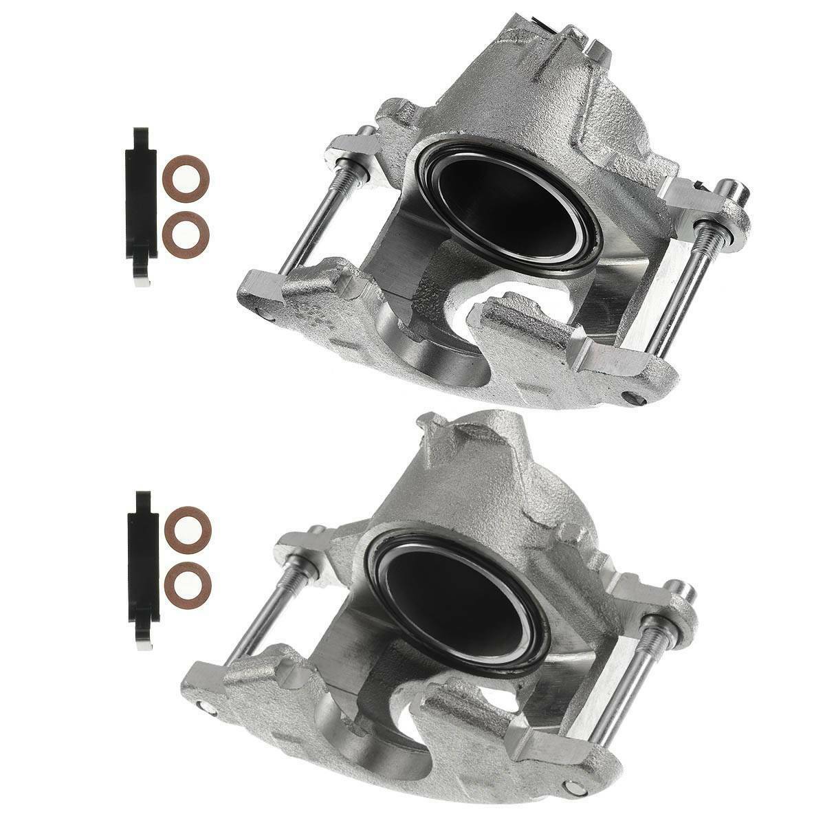 2Pcs Disc Brake Caliper W/o Bracket Front For Chevrolet GMC Olds Buick Pontiac