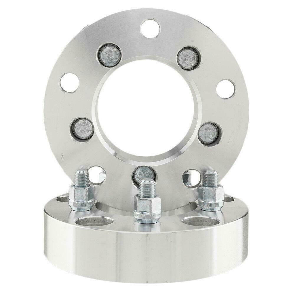 (2) For Ford Dodge Dakota 1.5" Thick 5x5.5 To 5x4.5 Wheel Spacers Adapters 1/2"