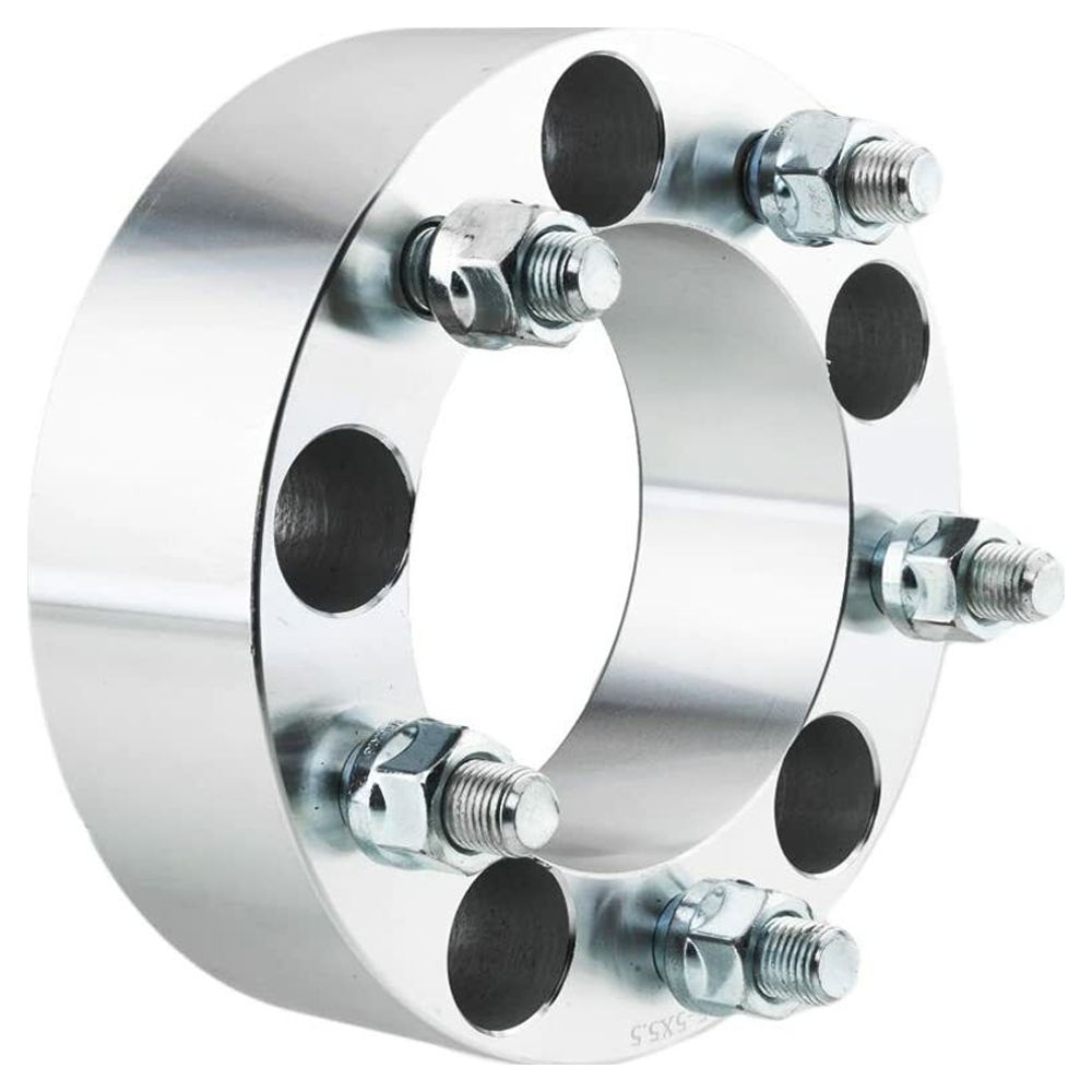 5x5.5 To 5x5.5 Wheel Spacers 2" Inch 1/2x20 For 59-66 Jeep CJ3 Base U/K 1pc