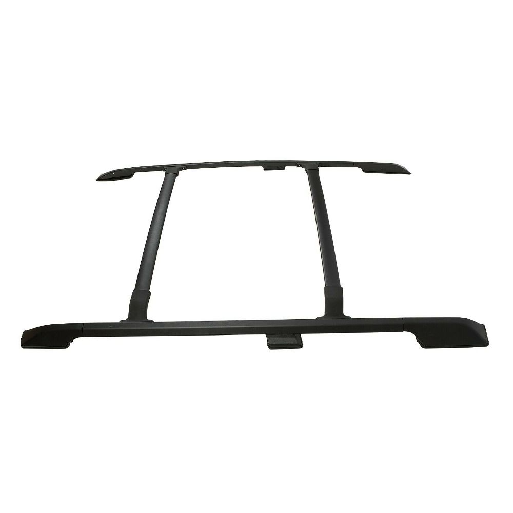 For 11-17 Odyssey Mini Passenger Van Black Powder Coated Bars+Roof Rack Side Rails