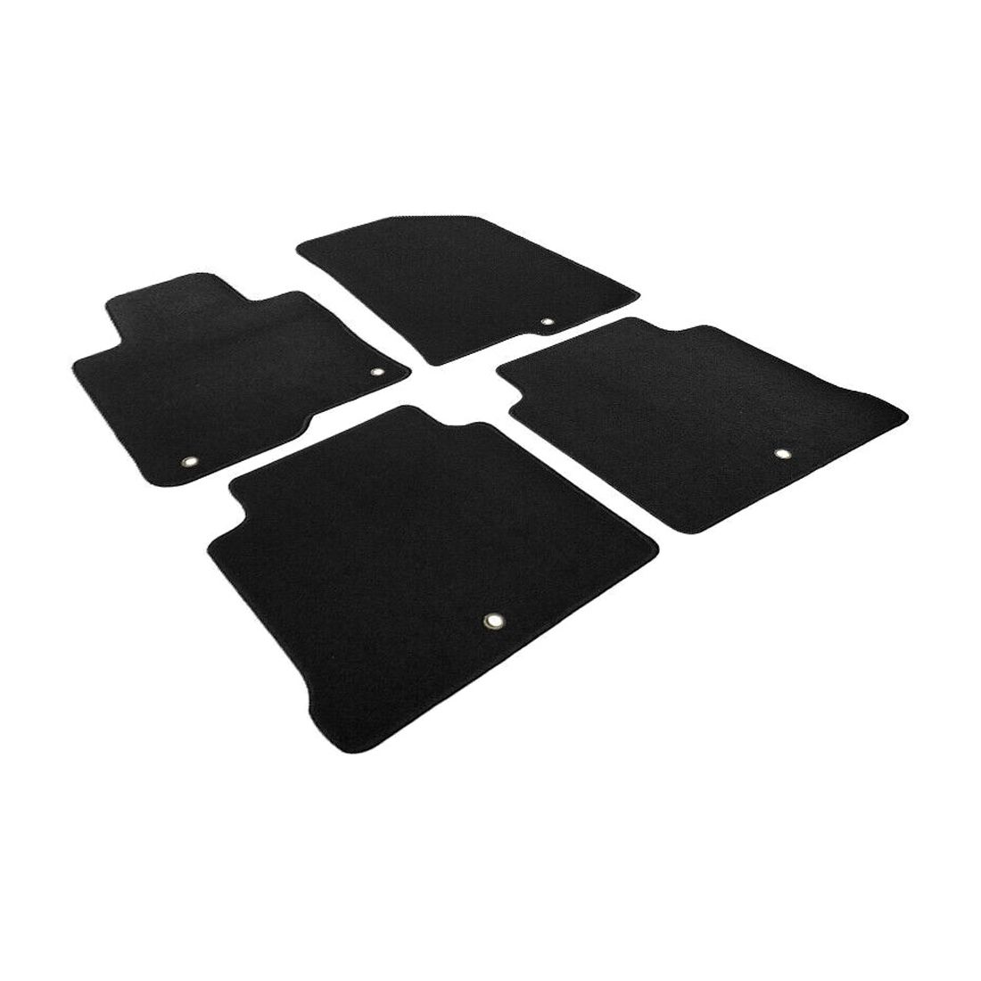 For 2020 Optima EX Premium Sedan Floor Mats Carpet Front & Rear Black 4PC-Nylon