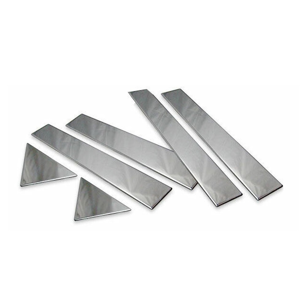2 Sets Of - Fit 05-10 Chrysler 300 300C Chrome Door Pillar Post Polished Stainless