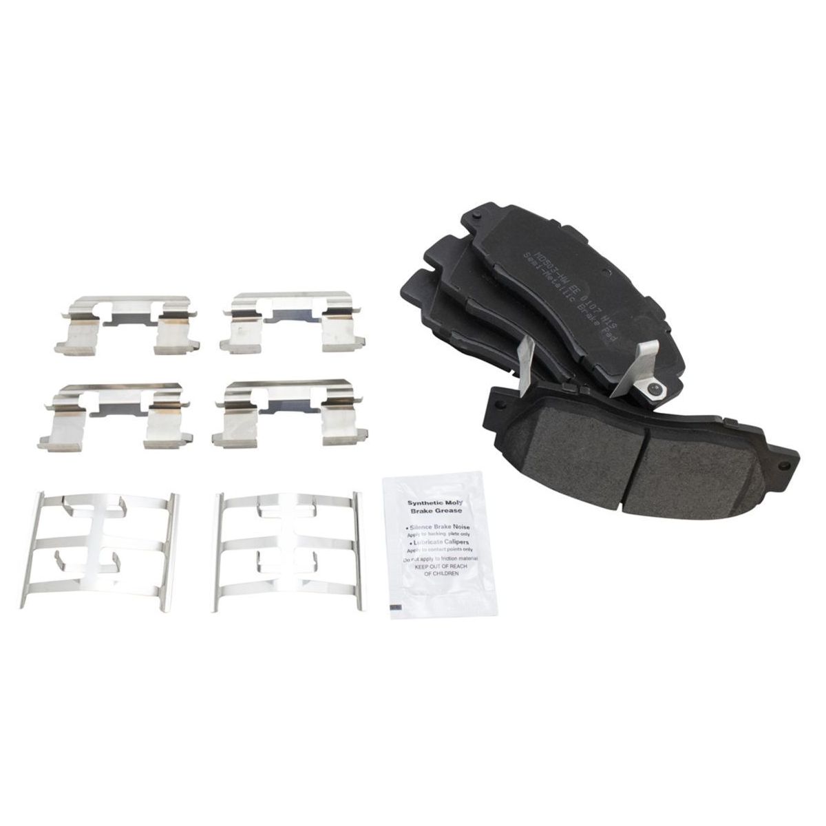 For 91-95 Legend Front & Rear Posi Semi Metallic Disc Brake Pad & Rotor Kit
