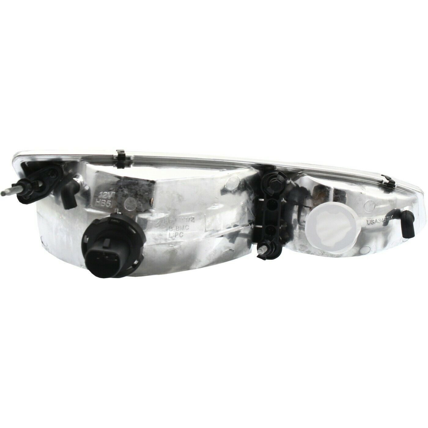 Headlight Set For 1996-97 Thunderbird 1996-97 Cougar LH RH W/ Bulb