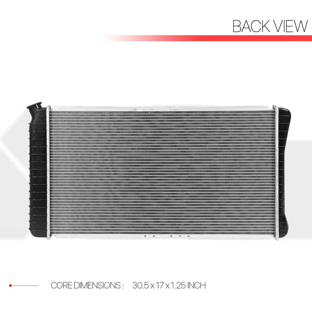 Fits 1991-1993 Caprice/Roadmaster 5.0/5.7 Aluminum Factory Replacement Radiator